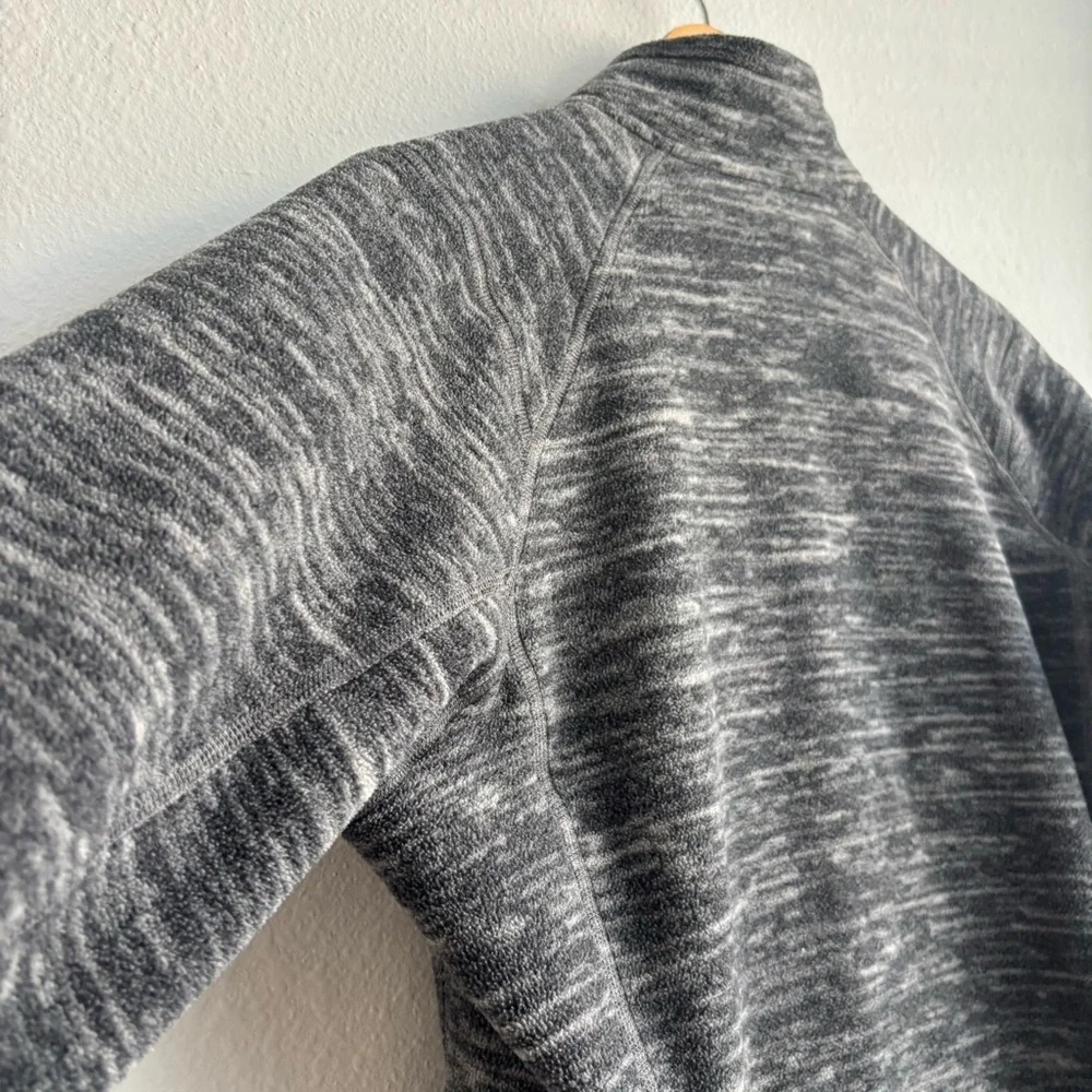 The North Face Polartec Gray Fleece Full Zip Long Sleeve Fall Jacket Size Medium - Picture 10 of 13